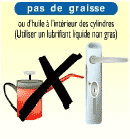 Pas de graisse ni huile