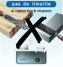 Pas de limaille